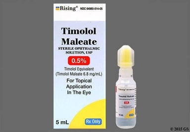 colorless - Timolol Maleate 0.5% Ophthalmic Solution
