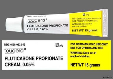 white - Fluticasone Propionate 0.05% Topical Cream