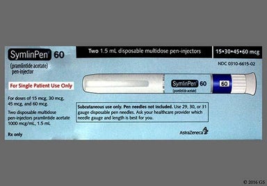 Not applicable - SymlinPen 60 1000mcg/ml Solution for Injection