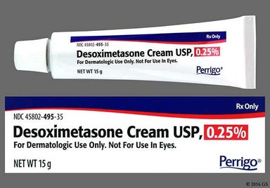 white - Desoximetasone 0.25% Topical Cream