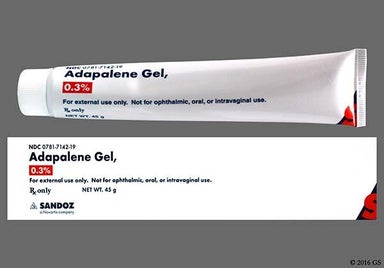 white - Adapalene 0.3% Topical Gel