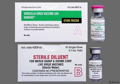 white - VARIVAX Powder for Injection