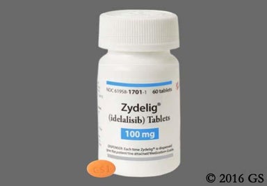 Orange Oval Gsi And 100 - Zydelig 100mg Tablet