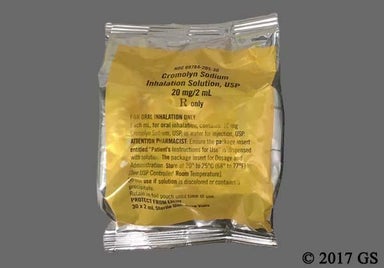 Yellow Not applicable - Cromolyn Sodium 20mg/2mL Solution for Inhalation