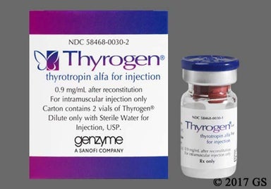 white - Thyrogen 1.1mg Powder for Injection