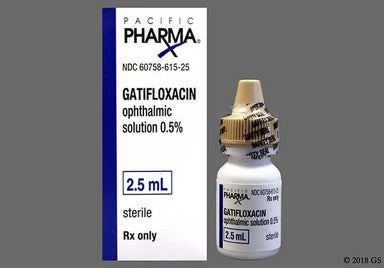 yellow - Gatifloxacin 0.5% Ophthalmic Solution