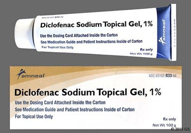 White Not applicable - Diclofenac Sodium 1% Topical Gel