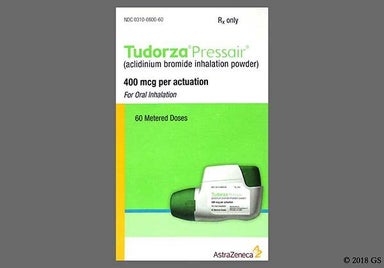 White Not applicable - Tudorza Pressair 400mcg/actuation Powder for Inhalation