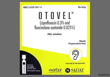 Not applicable - Otovel 0.3%-0.025% Otic Solution