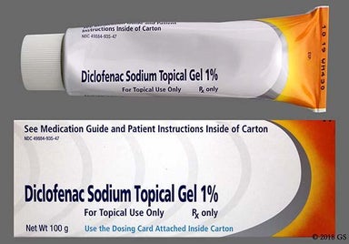 White Not applicable - Diclofenac Sodium 1% Topical Gel
