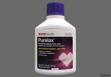 white - CVS Purelax Powder for Solution
