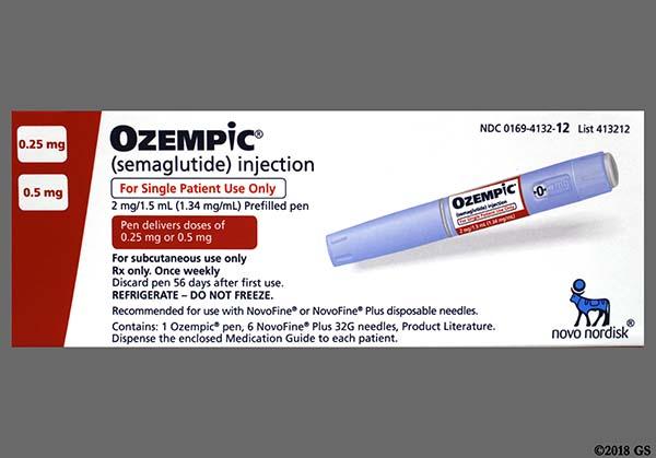 Ozempic injection