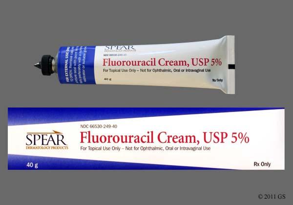 fluorouracil az anti aging termékekben)