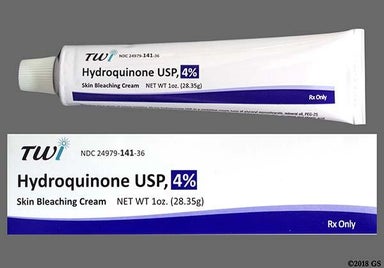 Not applicable - Hydroquinone 4% Topical Cream