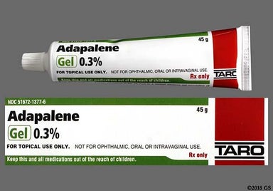 white - Adapalene 0.3% Topical Gel