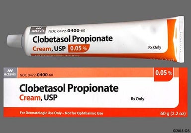 White Not applicable - Clobetasol Propionate 0.05% Topical Cream