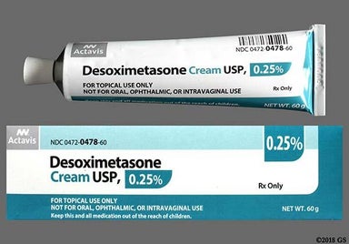 Not applicable - Desoximetasone 0.25% Topical Cream