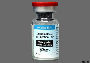 White Not applicable - Colistimethate Sodium 150mg Powder for Injection