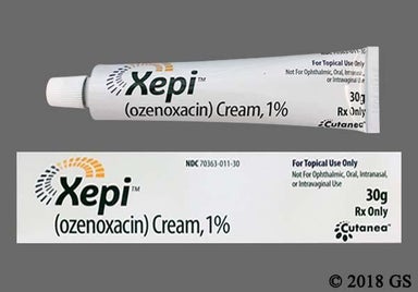 Yellow Not applicable - Xepi 1% Topical Cream