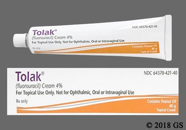 White Not applicable - Tolak 4% Topical Cream