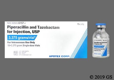 white - Piperacillin/Tazobactam 3.375g Powder for Injection