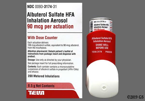 is there a generic for proair hfa inhaler