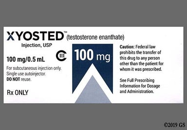 yellow - XYOSTED 100mg/0.5mL Auto-Injector Solution for Injection