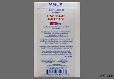 White Oval J42 - Fenofibrate 160mg Tablet