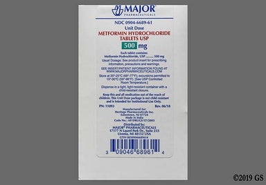 White Round H 102 - Metformin Hydrochloride 500mg Tablet