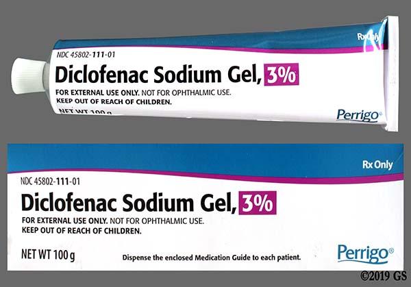 how does diclofenac sodium gel work