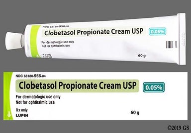 white - Clobetasol Propionate 0.05% Topical Cream