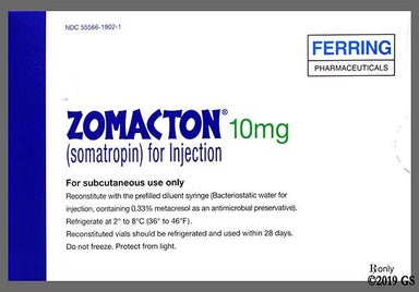 white - ZOMACTON 10mg Powder for Injection