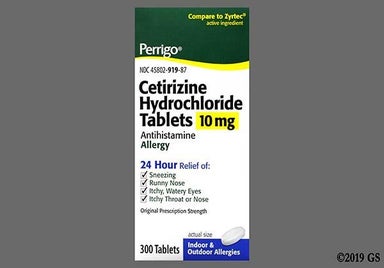 White Oval 4H2 - Cetirizine Hydrochloride 10mg Tablet