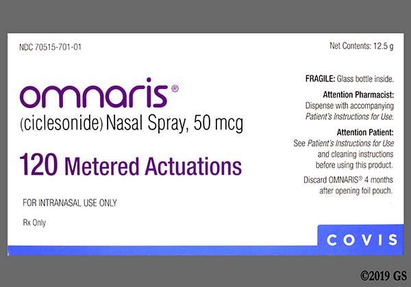 Omnaris ciclesonide Uses Side Effects Dosage Reviews