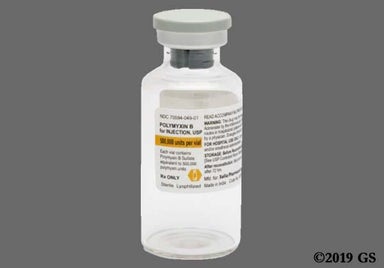 White Not applicable - Polymyxin B Sulfate 500,000unit Powder for Injection