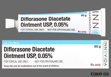 White Not applicable - Diflorasone Diacetate 0.05% Topical Ointment