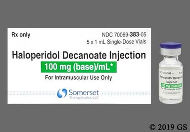 yellow - Haloperidol Decanoate 100mg/mL Solution for Injection