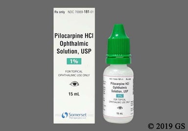 colorless - Pilocarpine Hydrochloride 1% Ophthalmic Solution