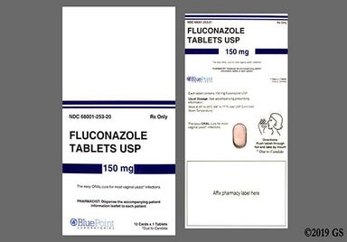 Pink Oval 150 - Fluconazole 150mg Tablet