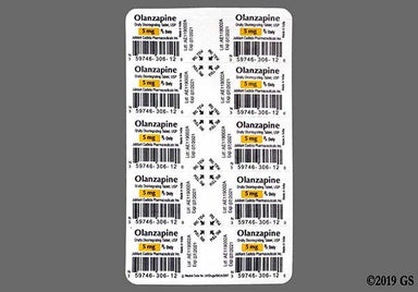 Yellow Round CO - Olanzapine 5mg Orally Disintegrating Tablet
