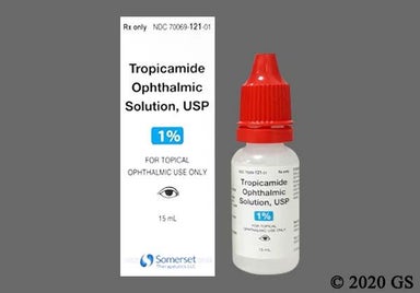 colorless - Tropicamide 1% Ophthalmic Solution