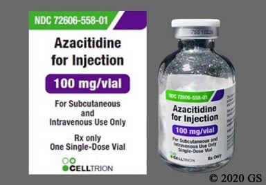 White Not applicable - Azacitidine 100mg Powder for Injection