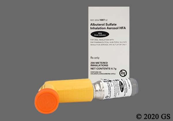 albuterol sulfate inhaler cost without insurance
