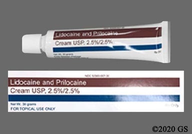 White Not applicable - Lidocaine/Prilocaine 2.5%-2.5% Topical Cream