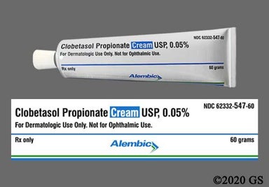 white - Clobetasol Propionate 0.05% Topical Cream