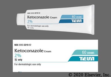 white - Ketoconazole 2% Topical Cream