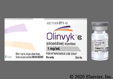 colorless - Olinvyk 1mg/mL Solution for Injection