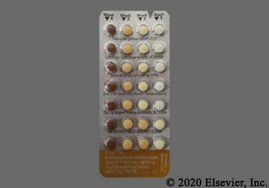 Brown Round F - Tilia Fe 28-Day Tablet
