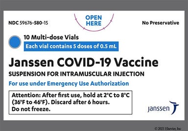 Yellow Not applicable - Janssen COVID-19 50,000,000,000vp/0.5mL Vaccine Suspension for Injection