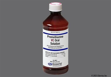 Yellow-orange Not applicable - Promethazine VC Plain 6.25mg-5mg/5mL Solution